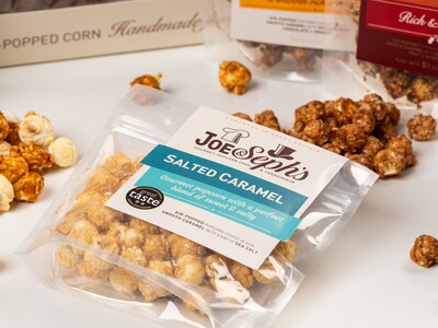 Christmas selection gaveeske med popcorn - Joe & Seph’s