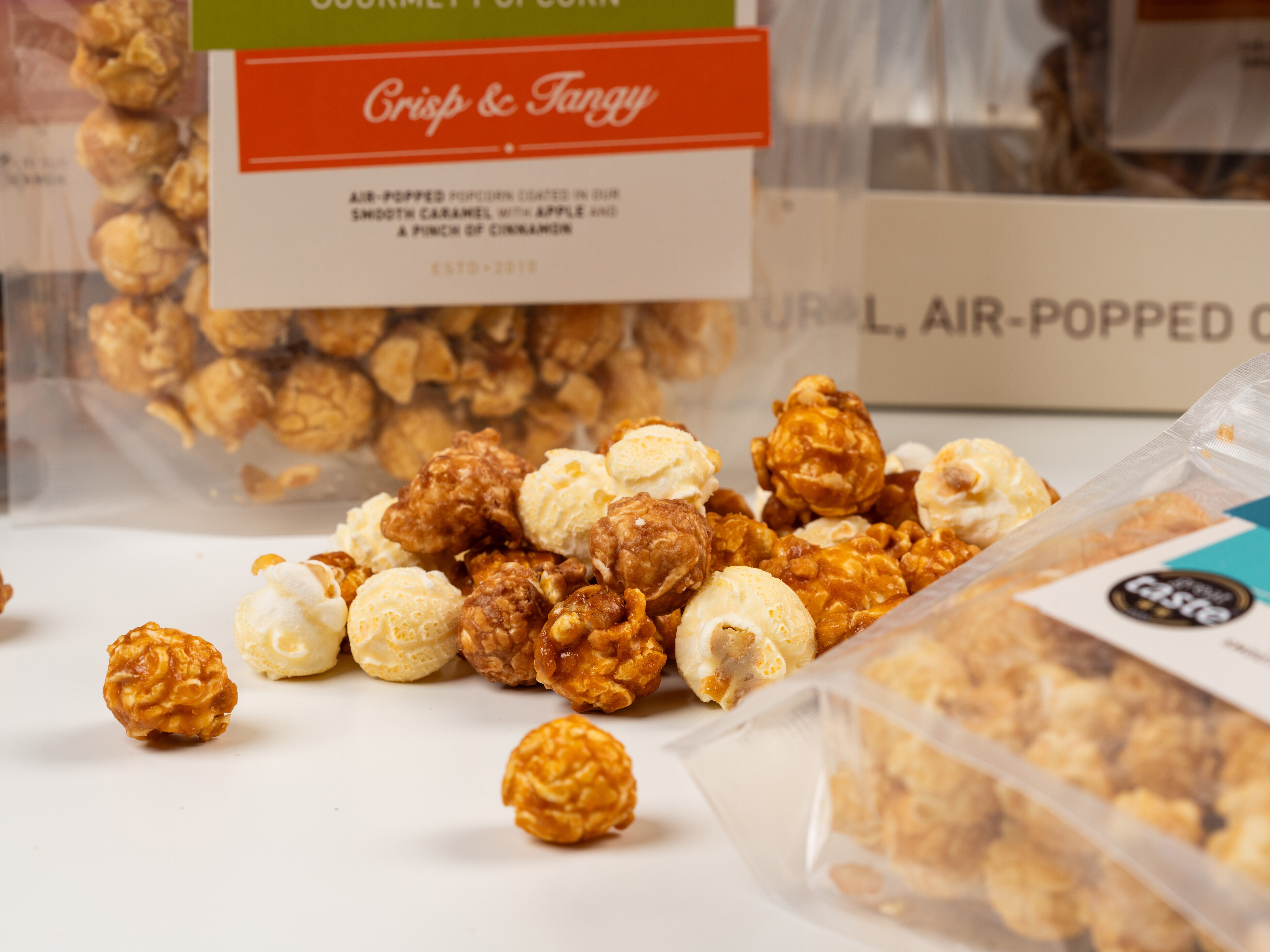 Christmas Selection Gaveæske med Popcorn - Joe & Seph's