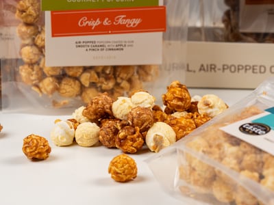 Christmas selection gaveeske med popcorn - Joe & Seph’s