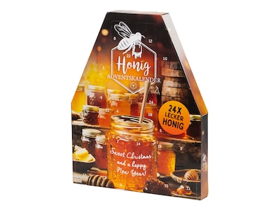 Adventskalender mit Honig