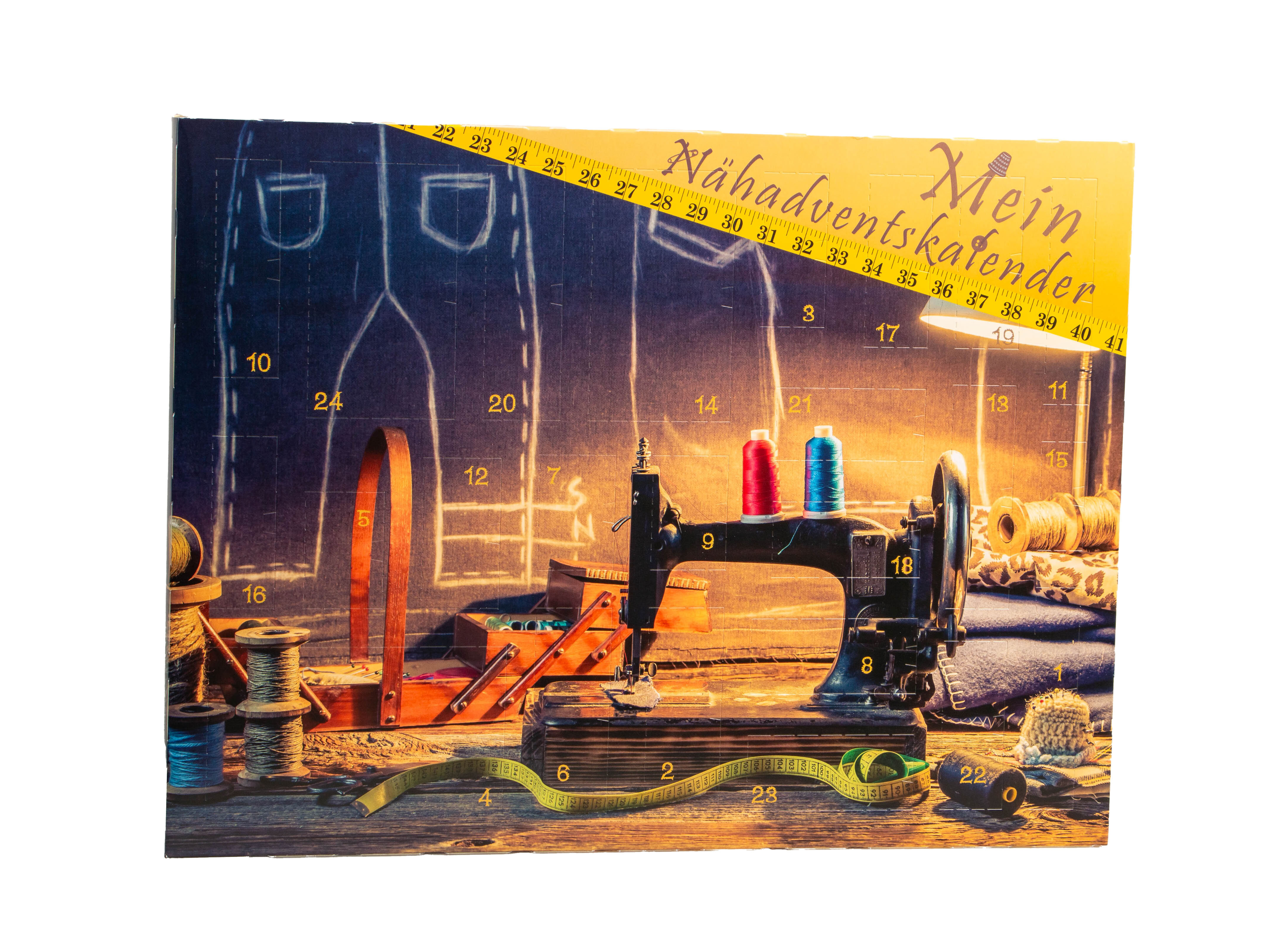 Julekalender med Sytilbehør