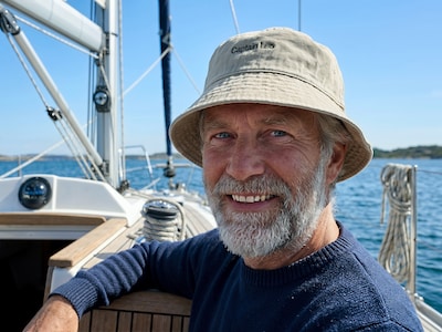 Bucket hat med broderi - egen tekst