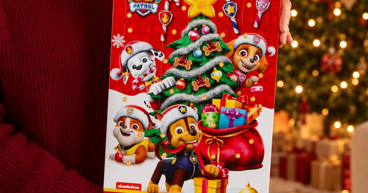 Paw Patrol chokoladejulekalender