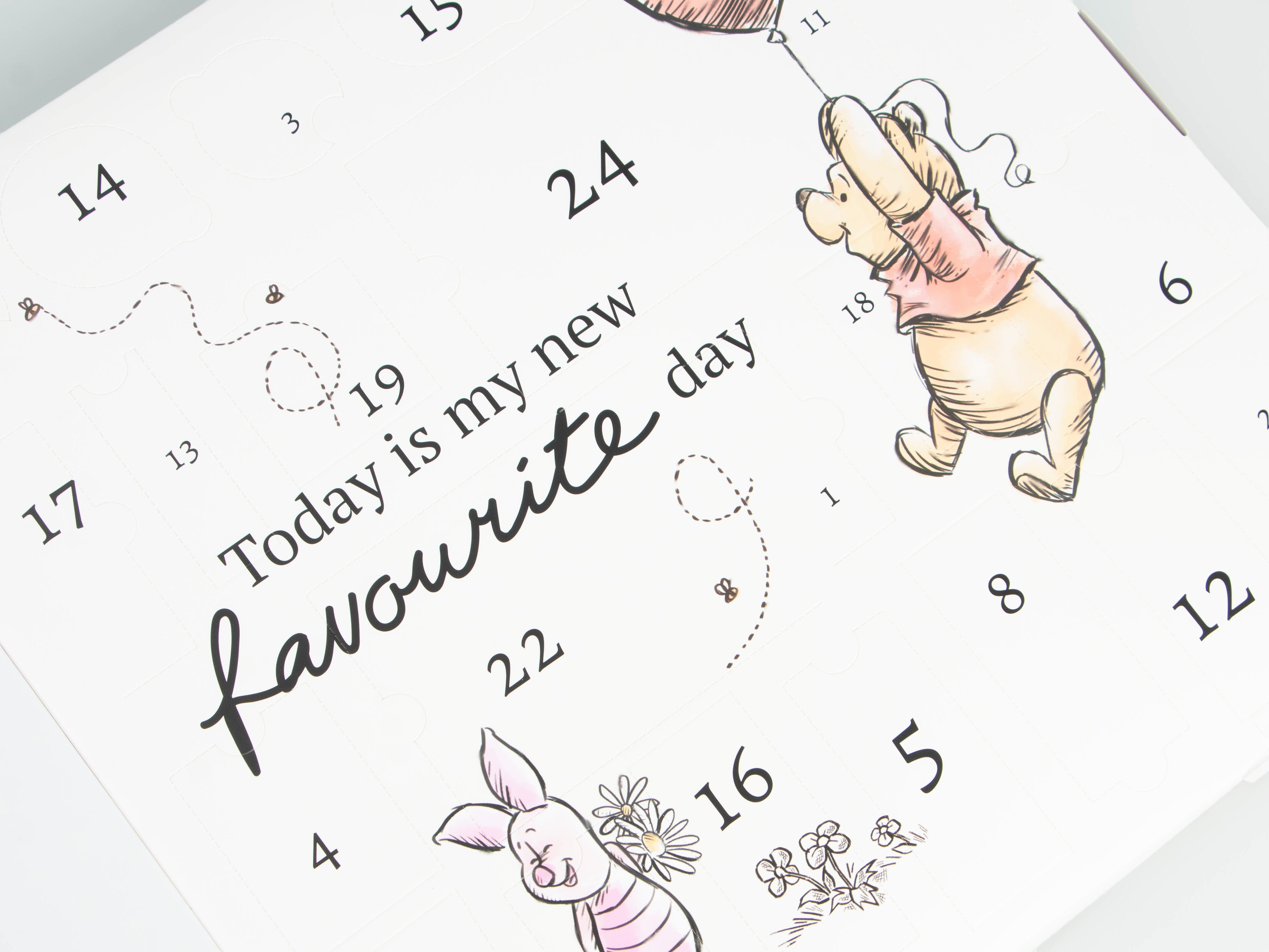 Ole Brumm julekalender bad & velvære