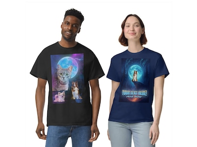 T-shirt med Eget Vargtryck