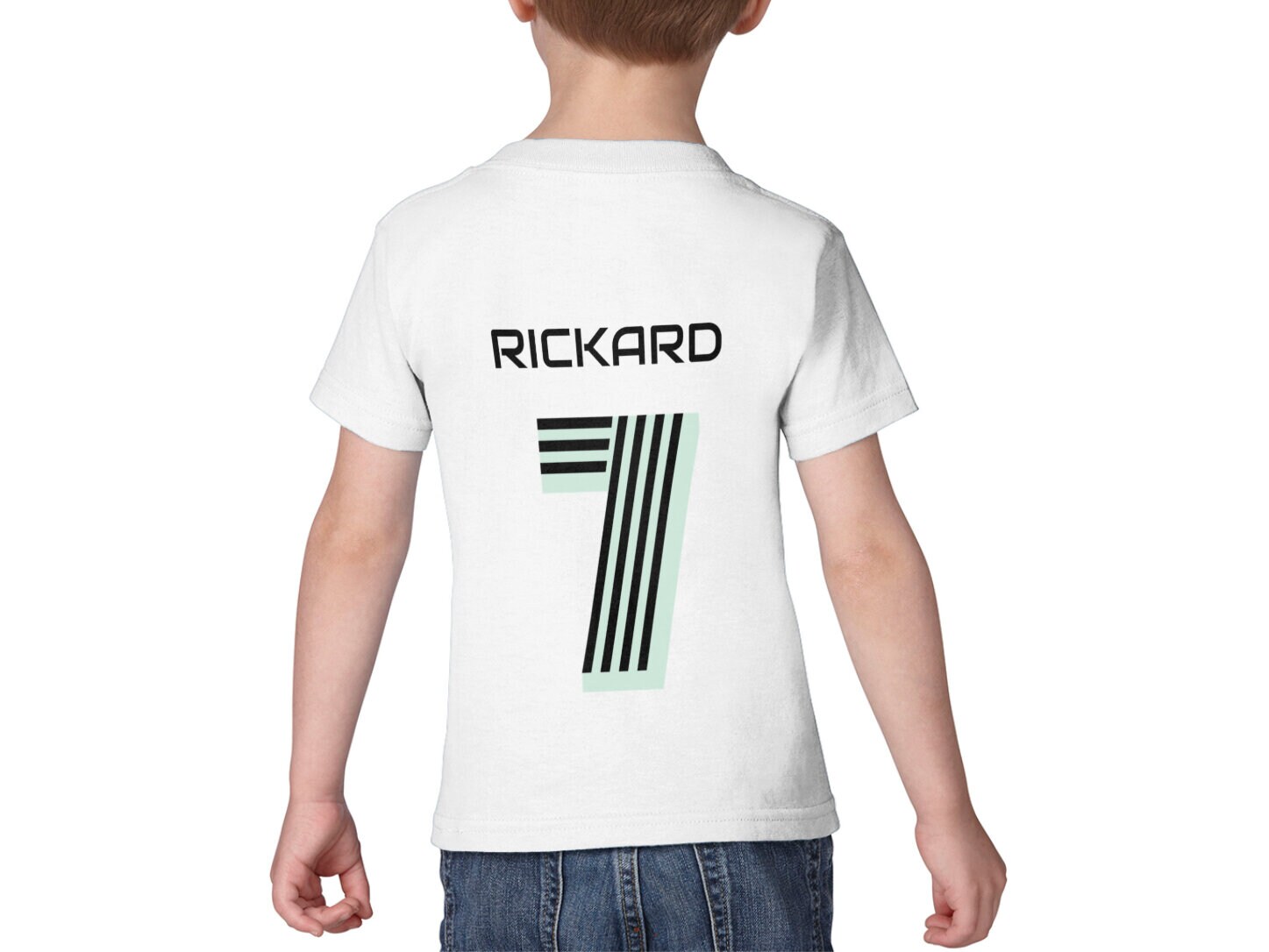 Lasten T-paita Omalla Tekstillä - Jalkapallopaita