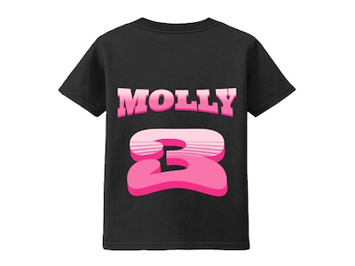 T-shirt till Barn med Egen Text - Fotbollströja