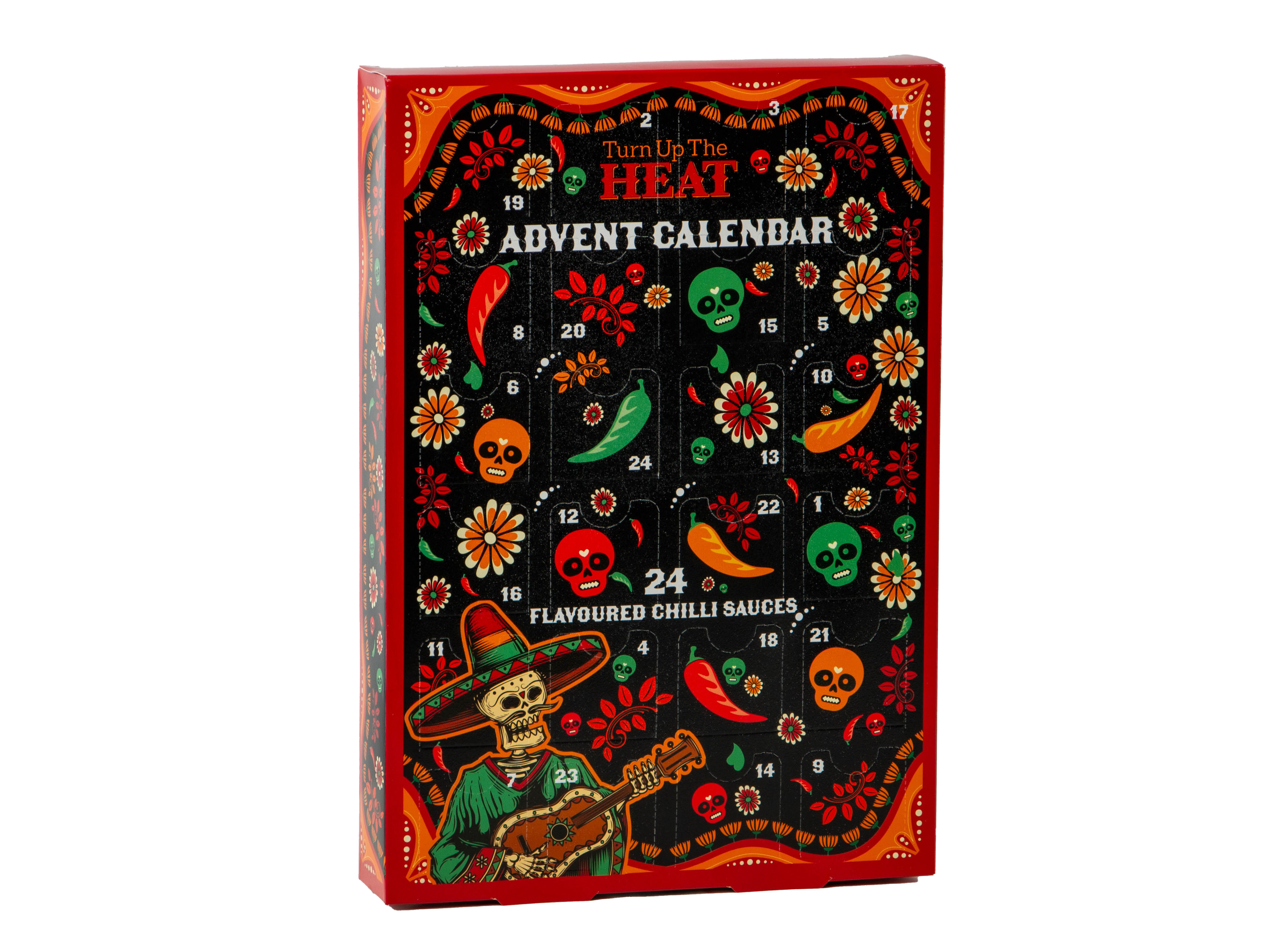 Joulukalenteri Chilikastikkeet