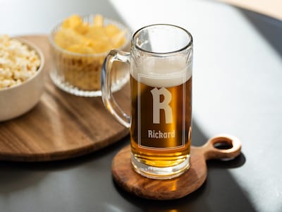 Ølseidel med gravering - egen tekst