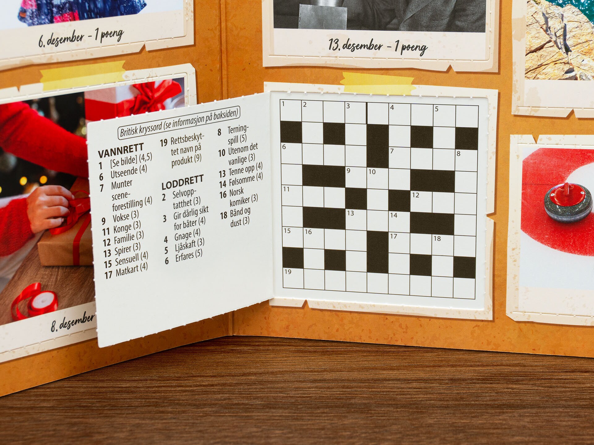 Julekalender for kryssordelskere (Norsk)