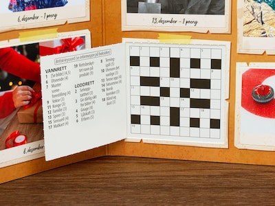 Julekalender for kryssordelskere (Norsk)