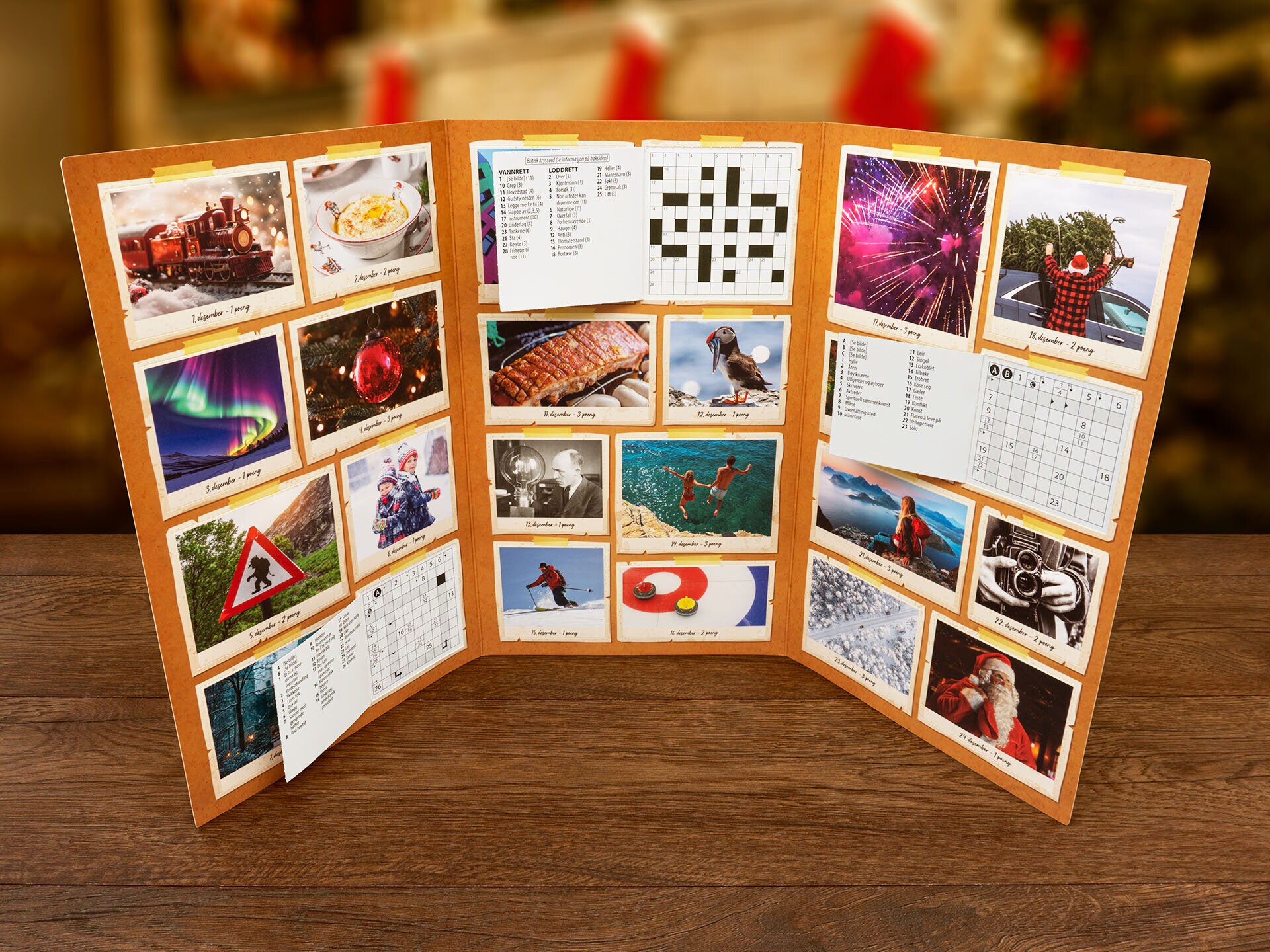 Julekalender for kryssordelskere (Norsk)