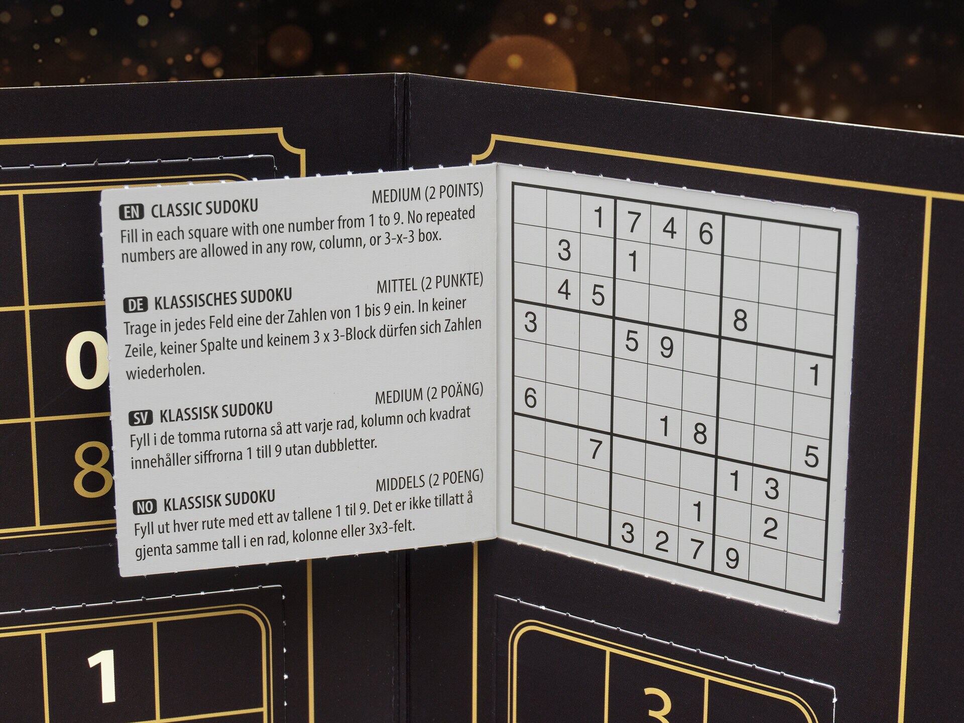 Joulukalenteri Sudokun Ystäville