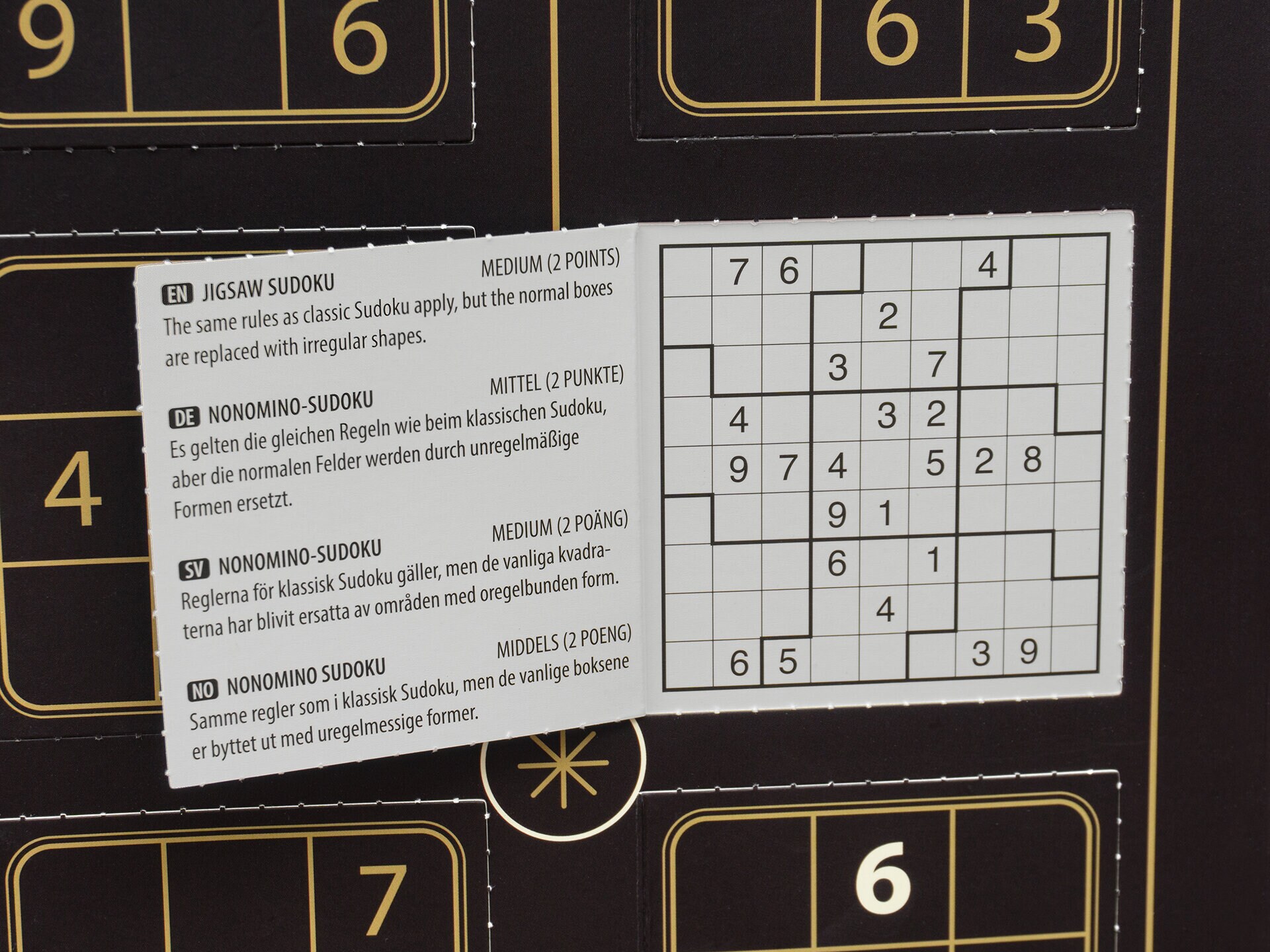 Joulukalenteri Sudokun Ystäville