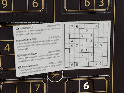 Adventskalender för Sudokuälskare