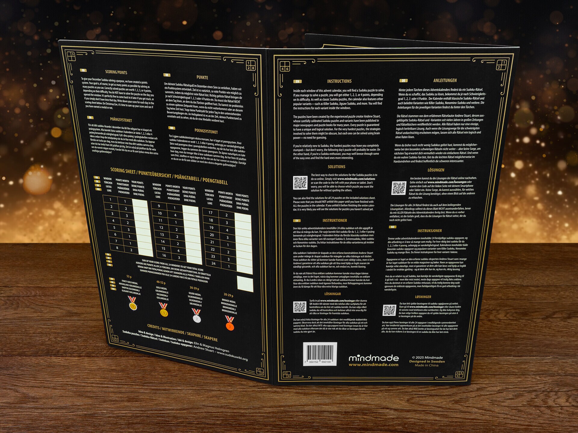 Joulukalenteri Sudokun Ystäville