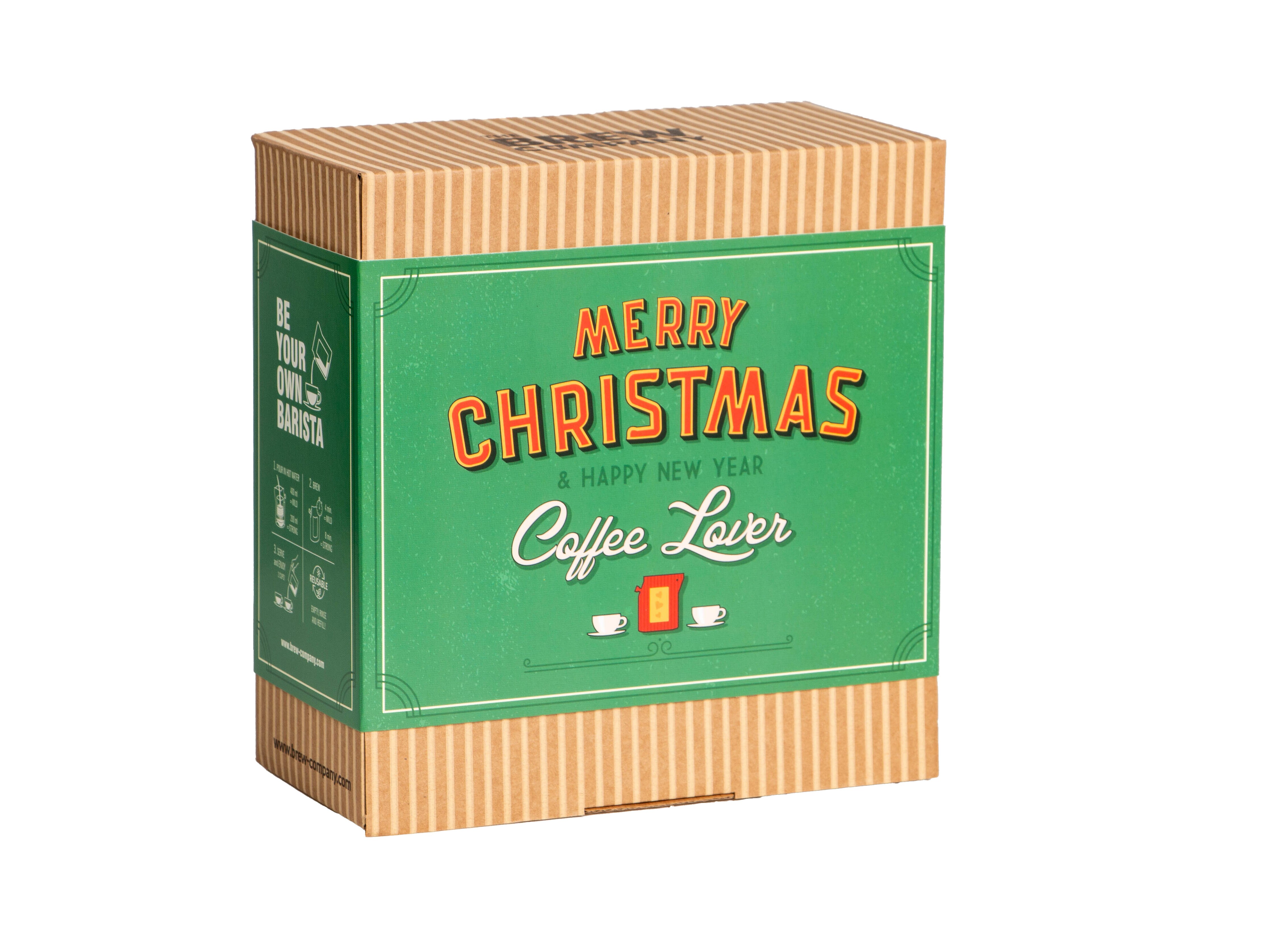 Grower's Cup Merry Christmas Gaveæske med Kaffe