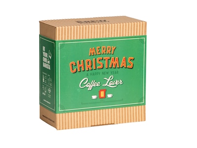Grower's Cup Merry Christmas Presentask med Kaffe
