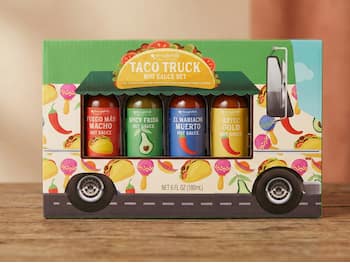 Lahjapakkaus Taco Truck Hot Sauce Set - Thoughtfully