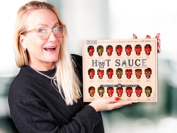 Presentlåda med Starka Såser: Inferno Tasting Flight - Thoughtfully