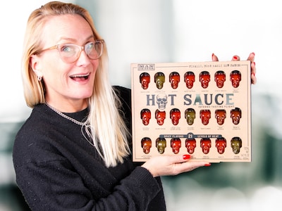 Presentlåda med Starka Såser: Inferno Tasting Flight - Thoughtfully