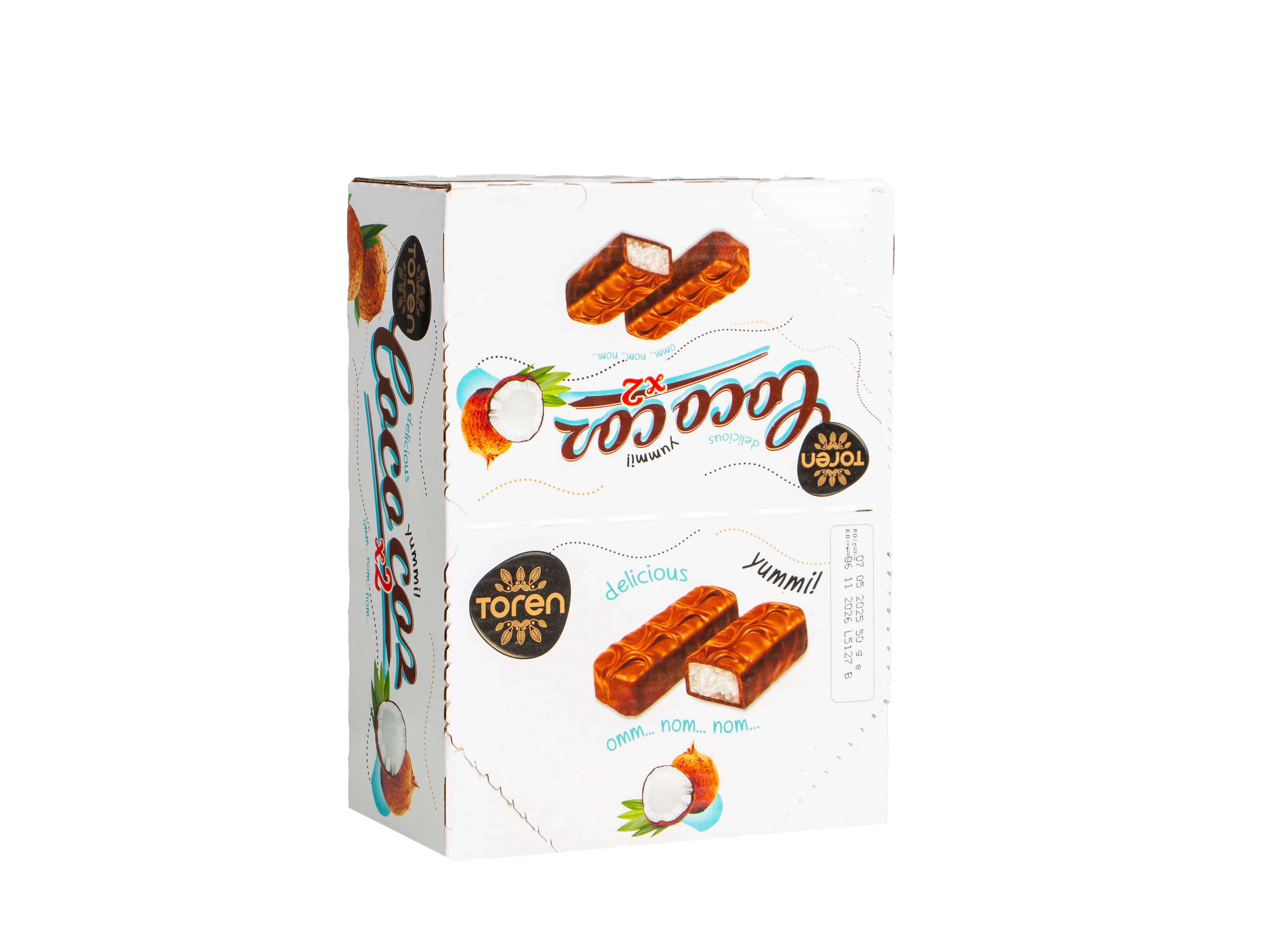 Coco Co Bites Chokladbars med Kokos 24-pack