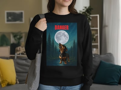 Sweatshirt med Fotocollage - 90'er Design