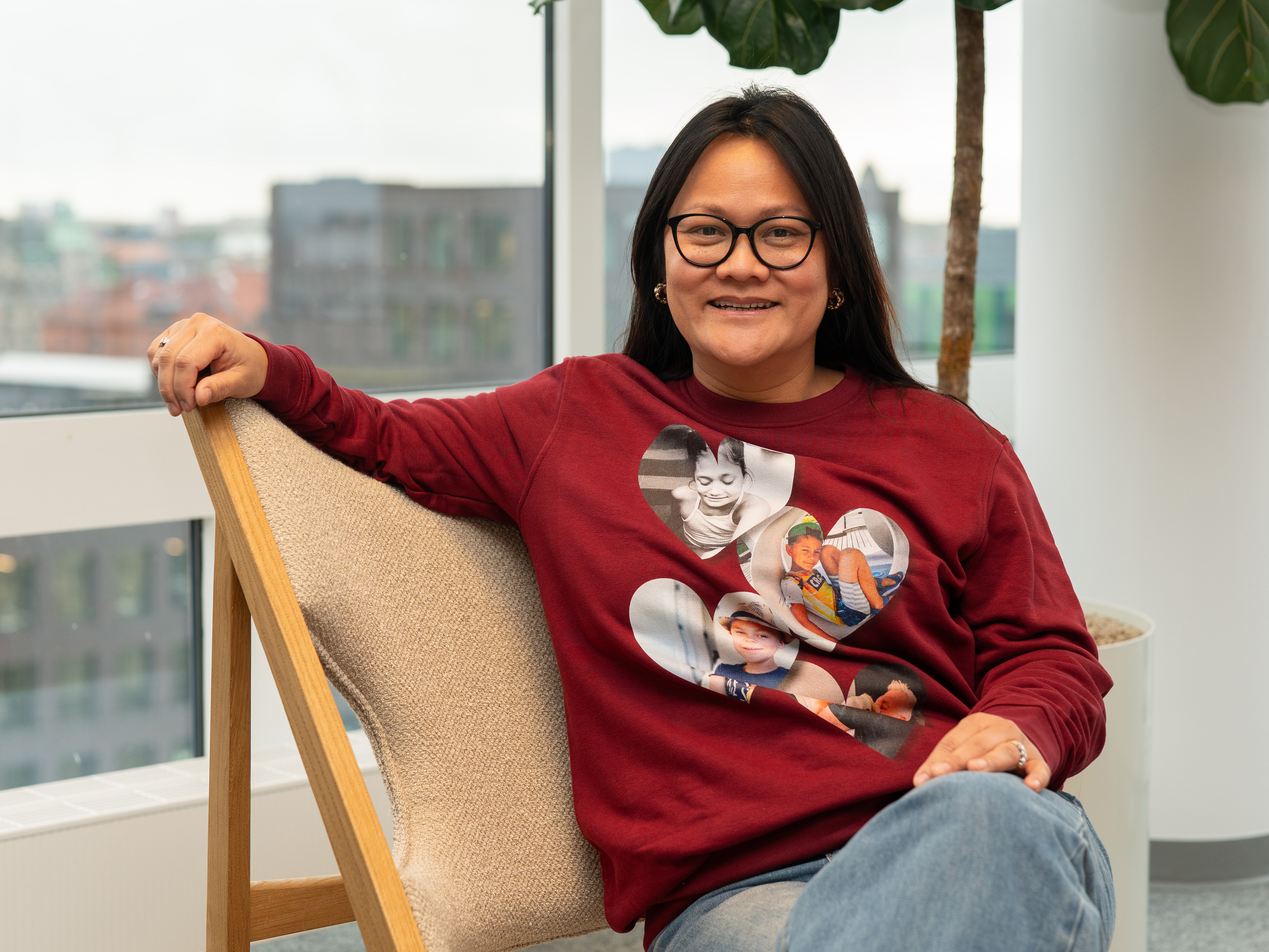 Genser med eget foto