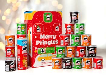 Pringles Adventskalender med 4 Smaker