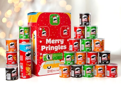 Pringles Adventskalender med 4 Smaker