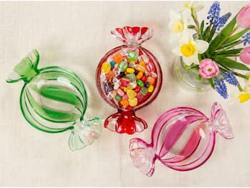 Glasfad Karamel - Rundt