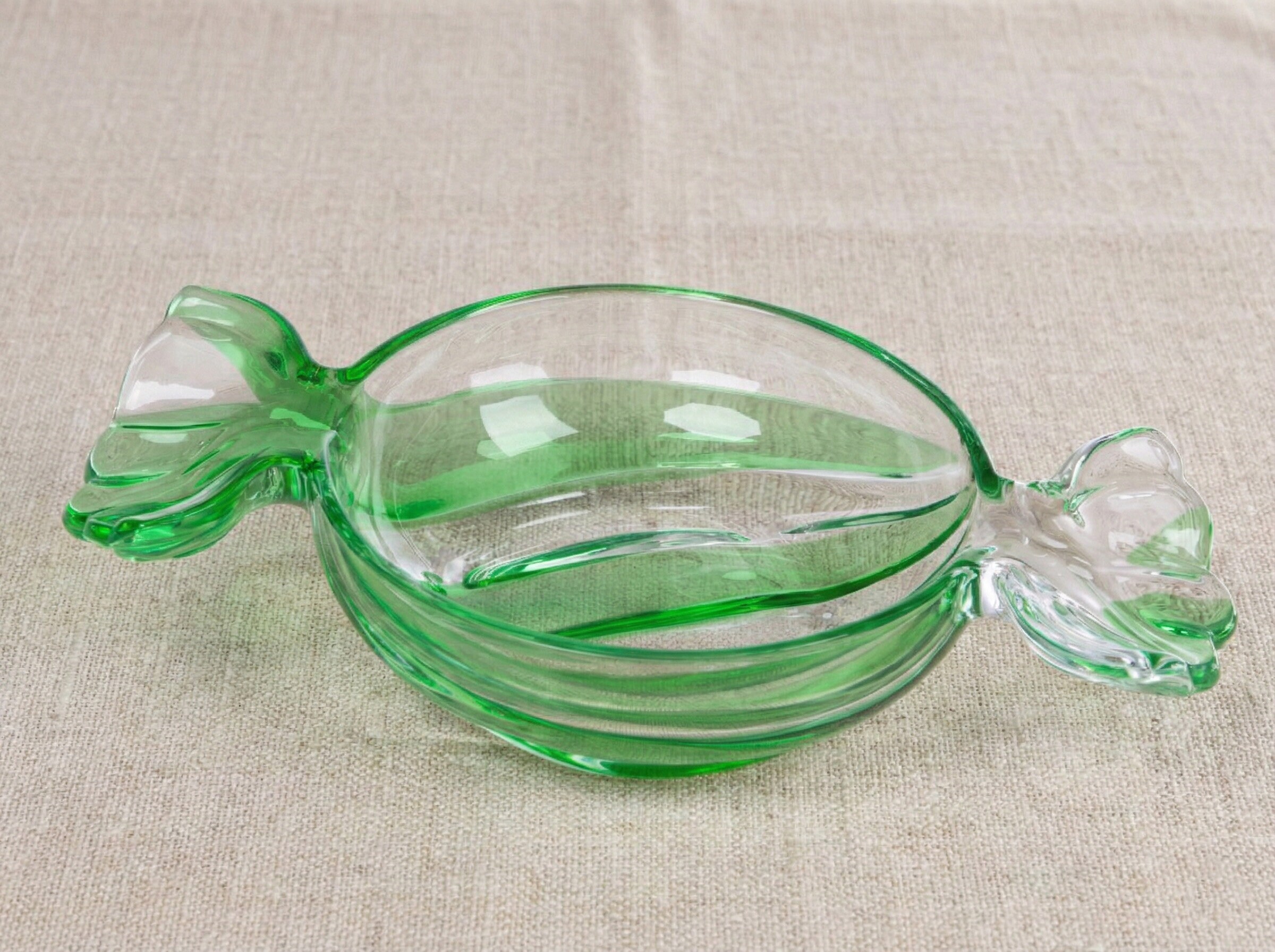 Glasfad Karamel - Rundt