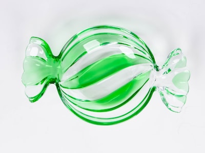 Glasfad Karamel - Rundt