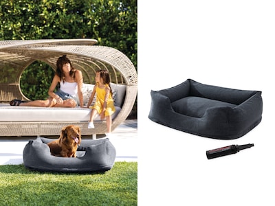 Oppblåsbar hundeseng fra Intex