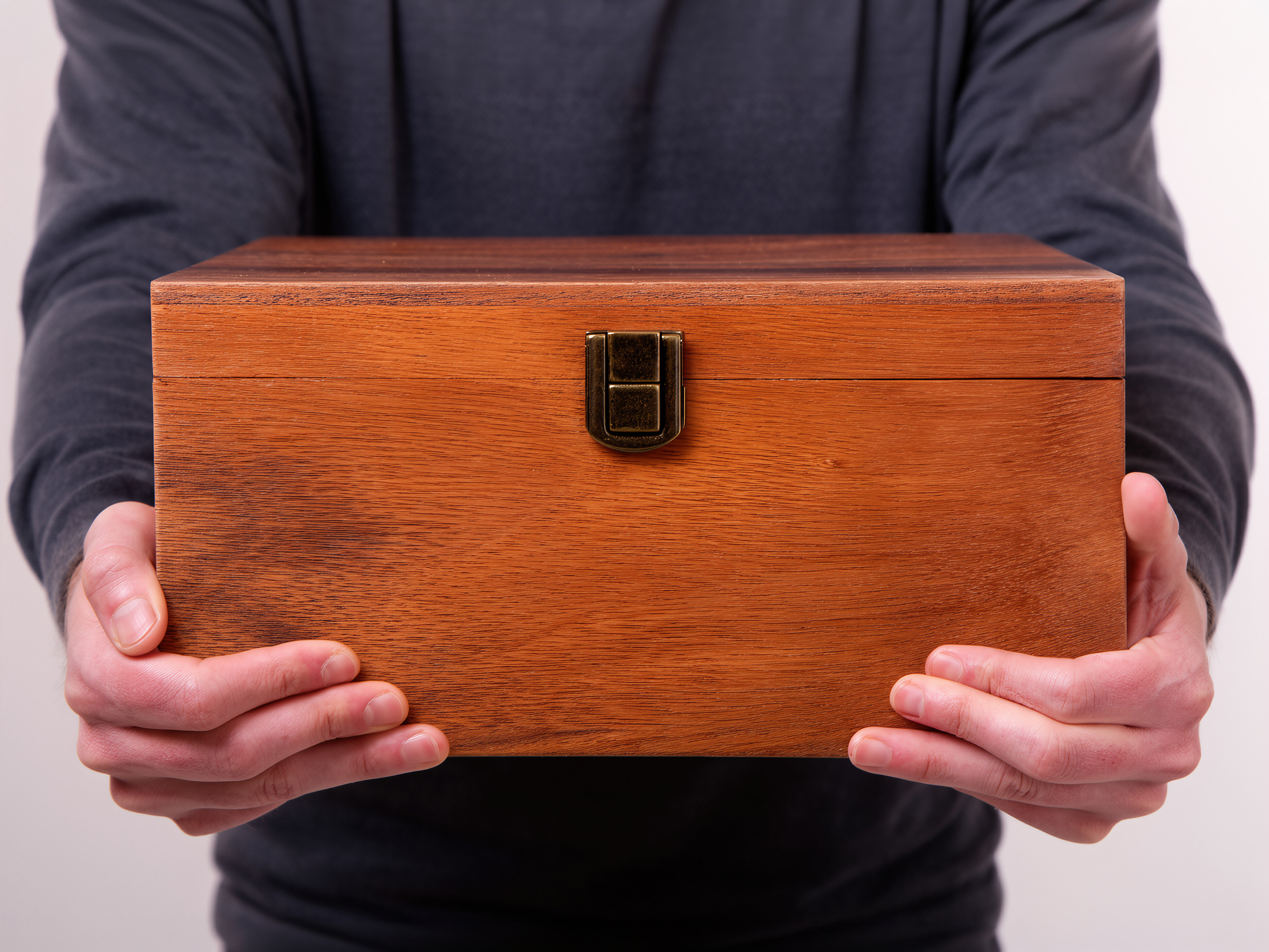 Trälåda med Egen Text