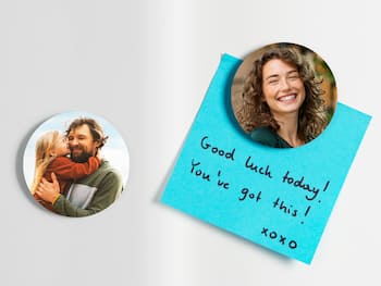 Fotomagneter 4-pack - Rund