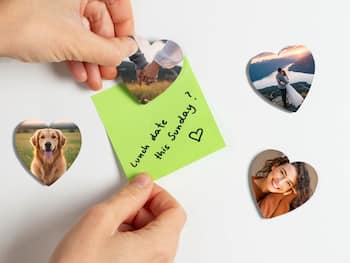 Fotomagneter 4-pack - Hjärta