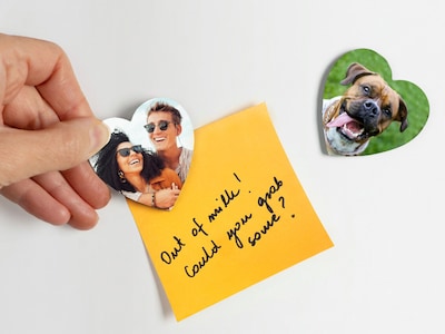 Fotomagneter 4-pakning- Hjerte