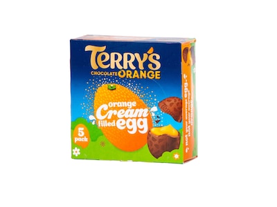 Terry’s Chocolate Orange Cream Filled Egg 5-pack
