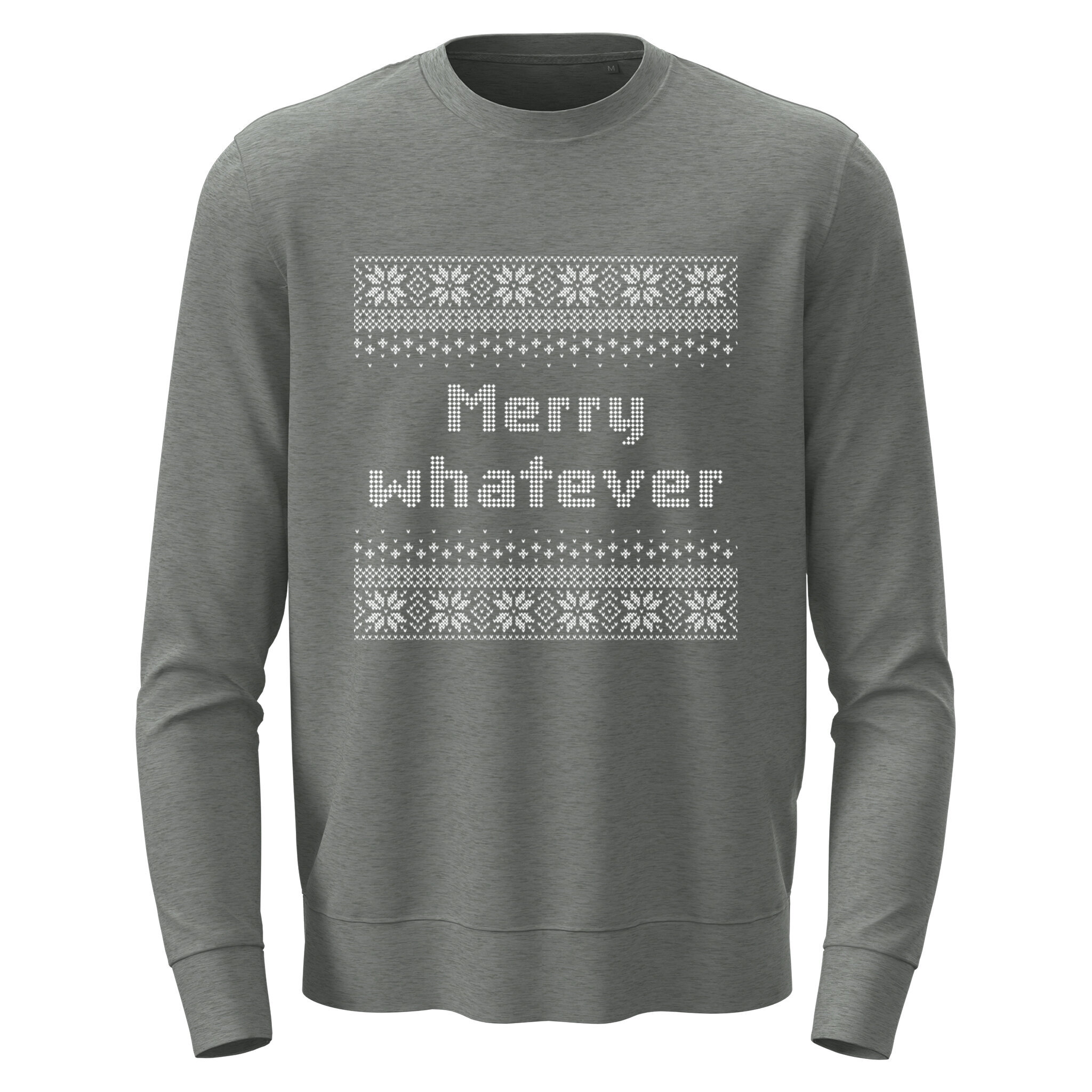 Genser med egen tekst - juledesign