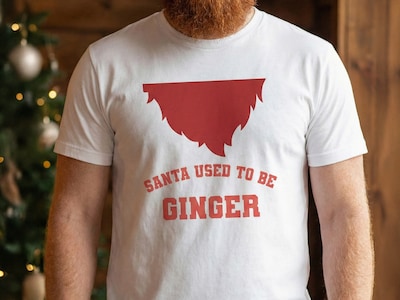 T-shirt med Egen Tekst - Julemotiv