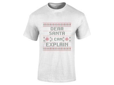 T-shirt med Egen Text - Julmotiv