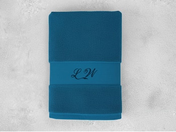 Handduk med Brodyr - Egen Text (140x70 cm)