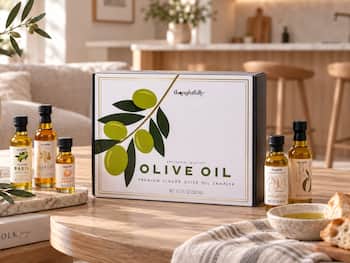 Gaveæske med olivenolie - Thoughtfully