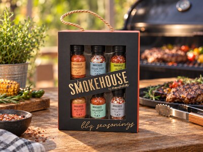 Geschenkbox mit Grillgewürzen 6er-Set - Thoughtfully