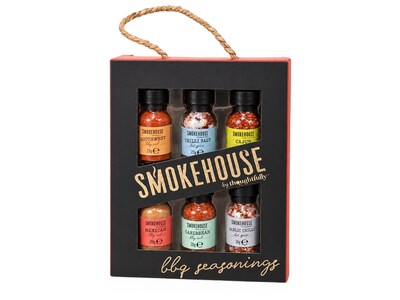 Geschenkbox mit Grillgewürzen 6er-Set - Thoughtfully