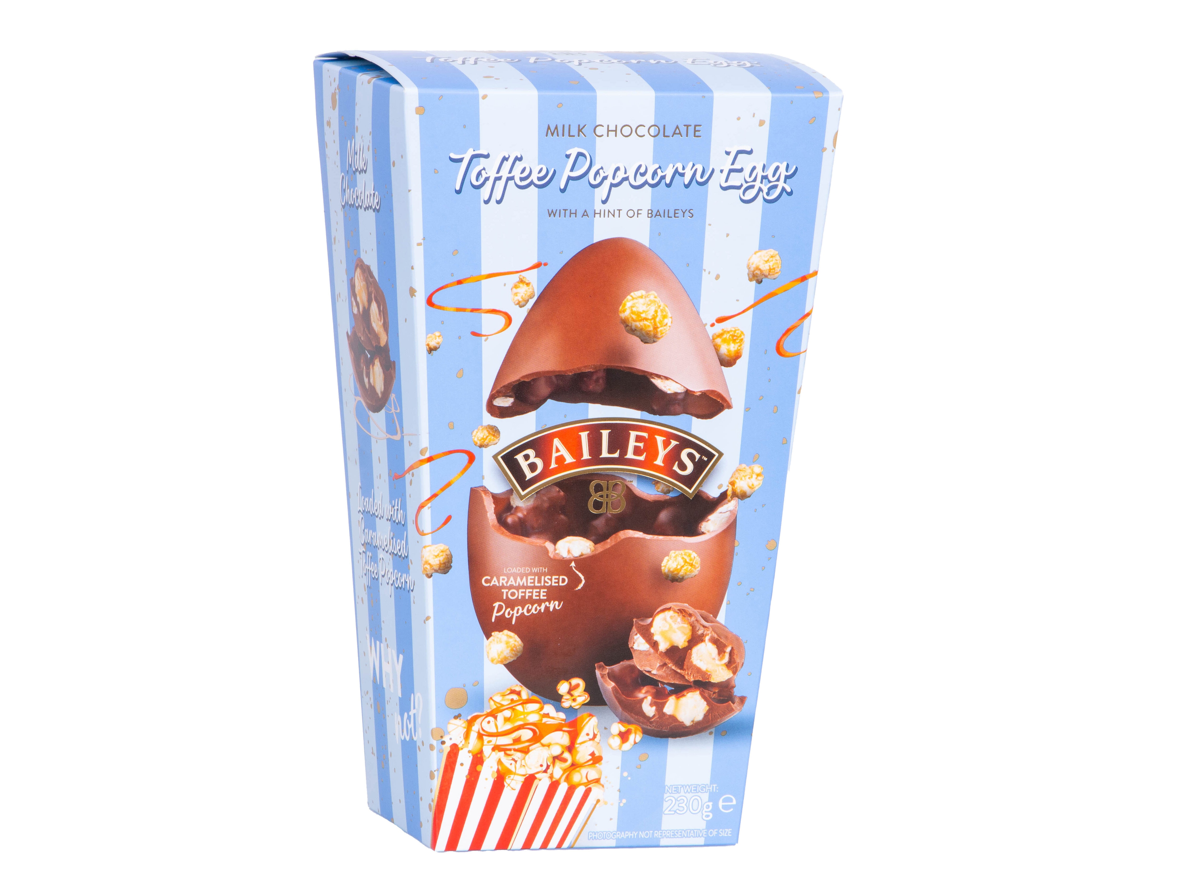 Baileys toffee popcorn påskeegg