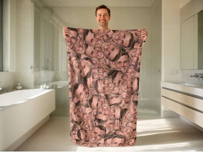 Håndklæde med Eget Foto - Multiface