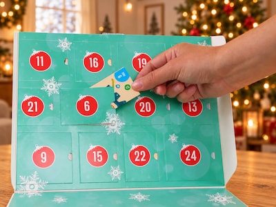 BYO marble labyrinth adventskalender