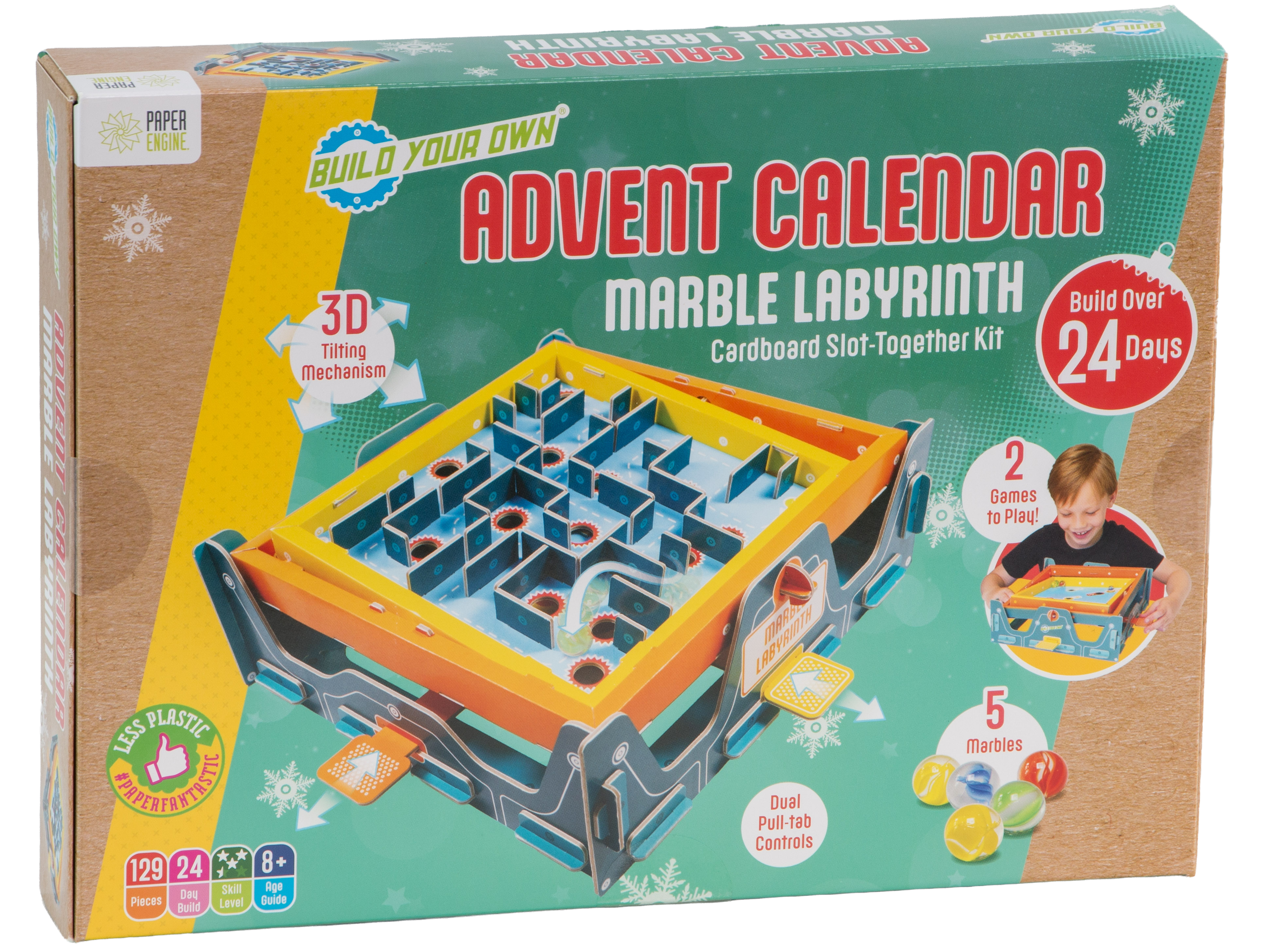BYO marble labyrinth adventskalender